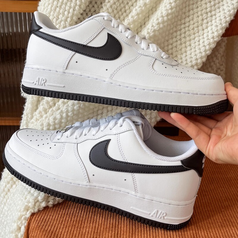 Nike Air Force 1 Af Black and White Air Force One Men's Low-Top Casual Sneakers Fq4296-101 Nike Air Force 1 Af Black and White Air Force One Men's Low-Top Casual Sneakers Fq4296-101