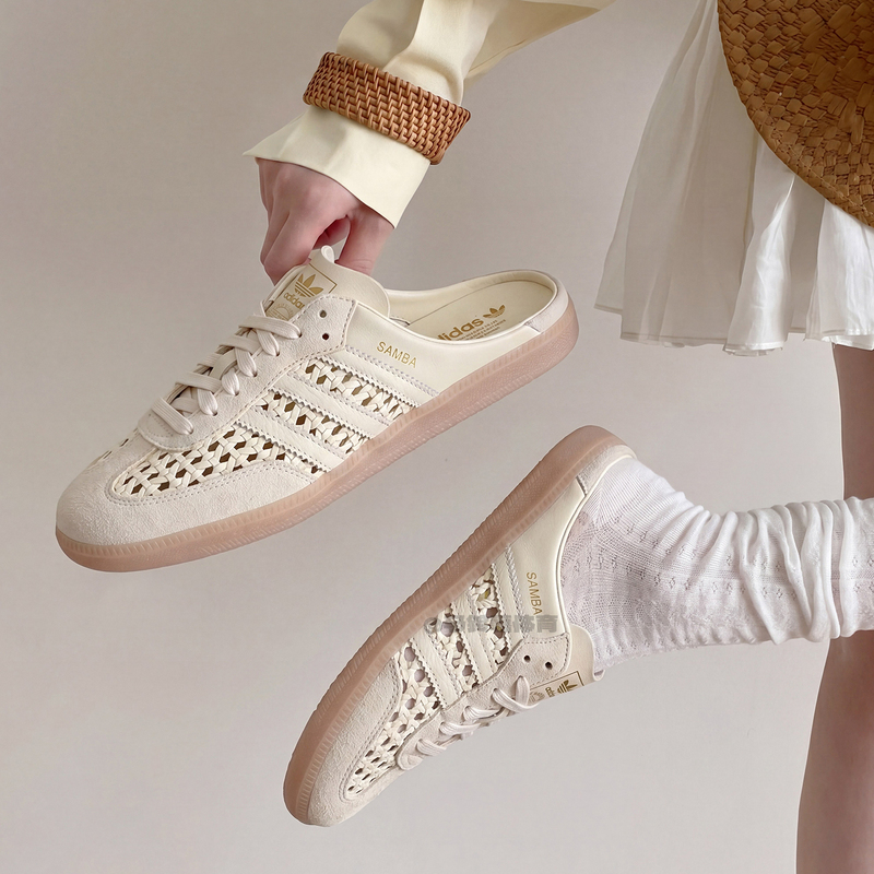 Adidas Trefoil Adidas Samba Muie Slip-On Mule Shoes Sports Casual Shoes Kh7719 Adidas Trefoil Adidas Samba Muie Slip-On Mule Shoes Sports Casual Shoes Kh7719