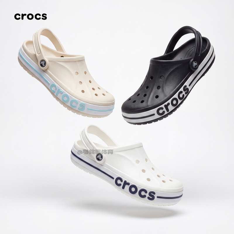 Crocs Crocs Genuine Summer Clogs for Men and Women, Outdoor Slippers, Lightweight Beach Sandals 205089