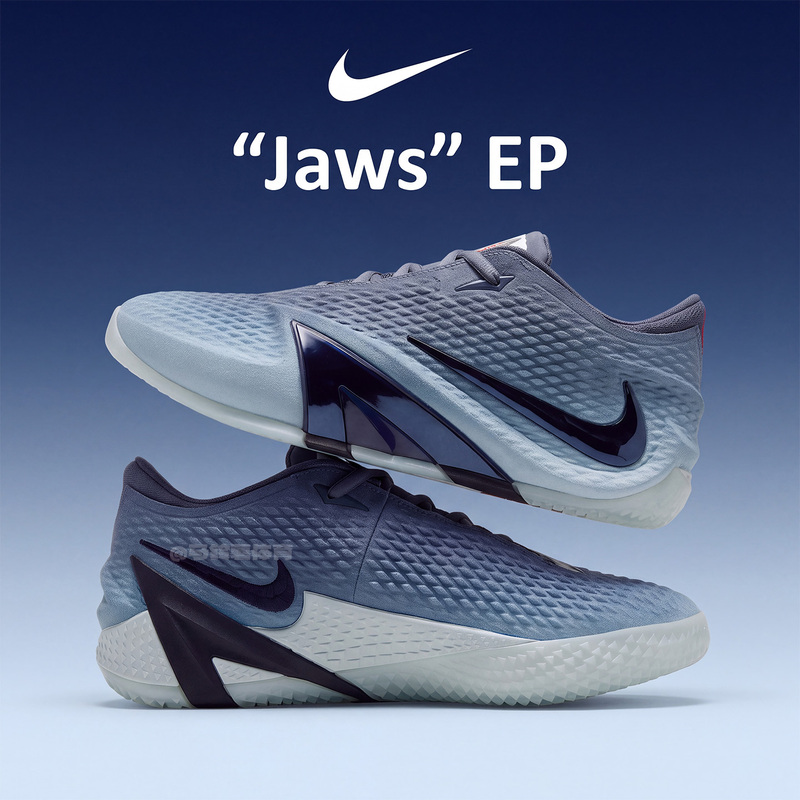 Nike Ja 4 Morant 4Th Generation Ep Great White Shark Men's Low-Top Practical Basketball Shoes Ja9741-400