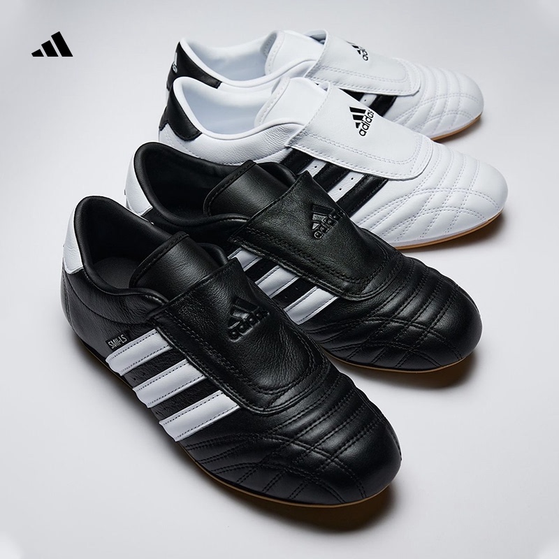 Adidas Taekwondo Shoes Black and White Jennie Same Style Women's Shoes 2024 New Model Jq4775