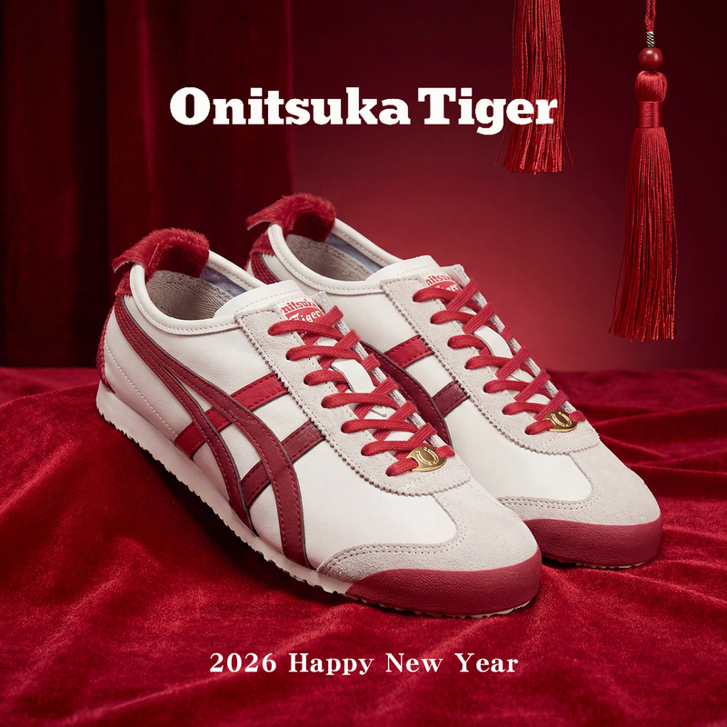 Onitsukatiger Women's Shoes Mexico 66 Year of the Horse Limited Edition New Casual Men's Shoes 1183C600