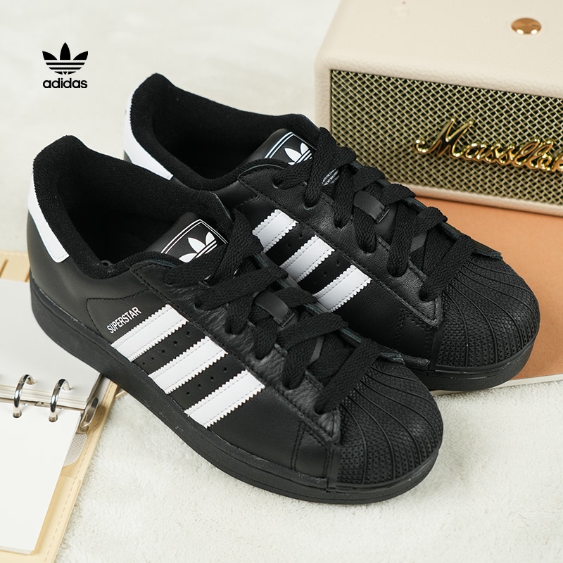 Adidas Shell Toe 2025 New Model Women's Shoes Men's Jh9977 Black Shell Shoes Sneakers Casual Shoes