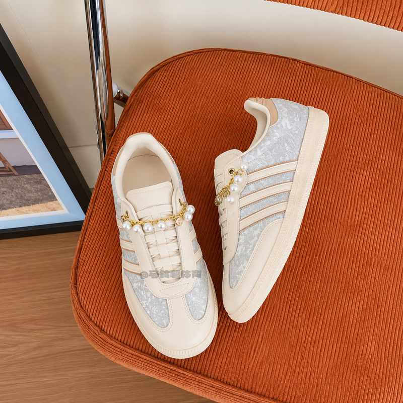 Adidas Originals Samba Sports Casual Trainers T-Toe Women's Shoes Same Style as Song Yuqi