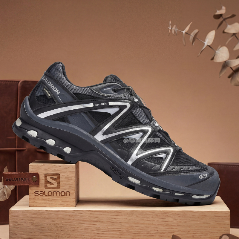 Salomon Salomon Xt-Quest Gtx Black and White Waterproof Hiking Shoes for Men and Women Mountaineering Sports Running Shoes 474294