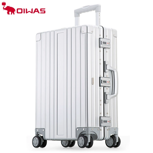 Металлический чемодан, универсальная коробка, алюминиево-магниевый сплав, 20 дюймов, 24 дюймов