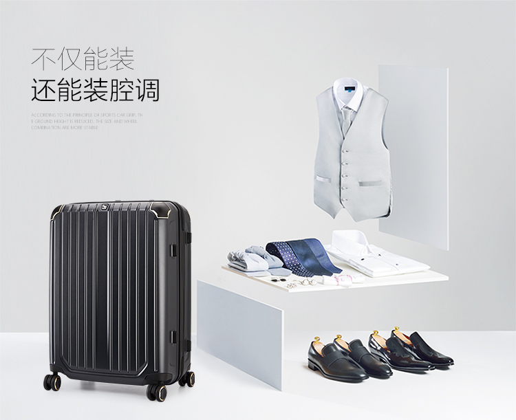 Aihua Shi vali nam 24 inch máy bay hộp hành lý 20 inch nữ dây kéo nổ chống bánh xe phổ quát trường hợp xe đẩy - Va li vali vải
