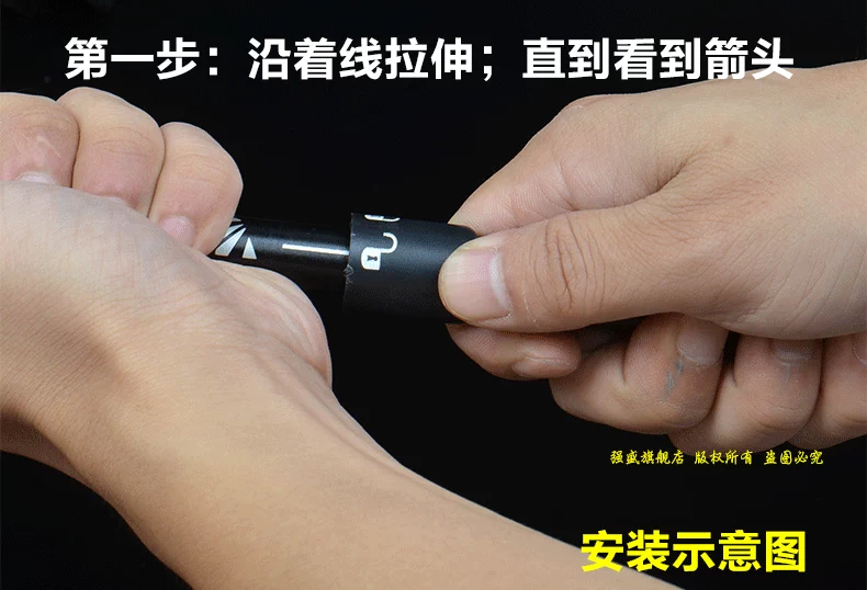 Gậy kính thiên văn cực mạnh và siêu nhẹ Cây gậy đi bộ siêu ngắn ngoài trời Cây gậy năm phần chỉ có 28CM
