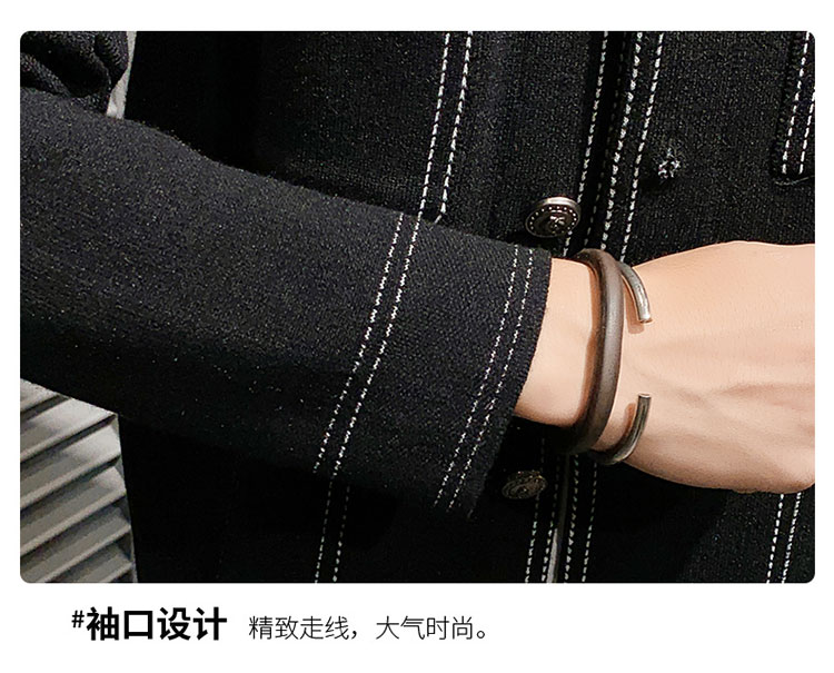 D9948 940K ÁO KHOÁC NAM HONTYFA ÁO LEN DÁNG ÔM BODY GỢI CẢM SEXY MÙA XUÂN THU ĐÔNG PHONG CÁCH HÀN QUỐC KÍN CỔ THỜI TRANG NAM G03 SẢN PHẨM MỚI