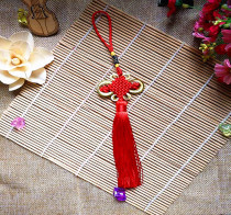 Tassel DIY jewelry Chinese knot Tassel accessories Finished 8 trays Chinese knot folk characteristics handicrafts pendant