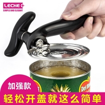 Can opener can knife Safety simple tin can screwdriver Fruit can Stainless steel alloy knife LECHU Germany