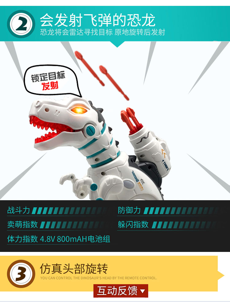 Đồ Chơi khủng long Lớn Robot Thông Minh Điện Điều Khiển Từ Xa Spitfire Tyrannosaurus Rex Mô Phỏng Động Vật Chiến Tranh Rồng Cậu Bé Con đồ chơi cho bé 2 tuổi