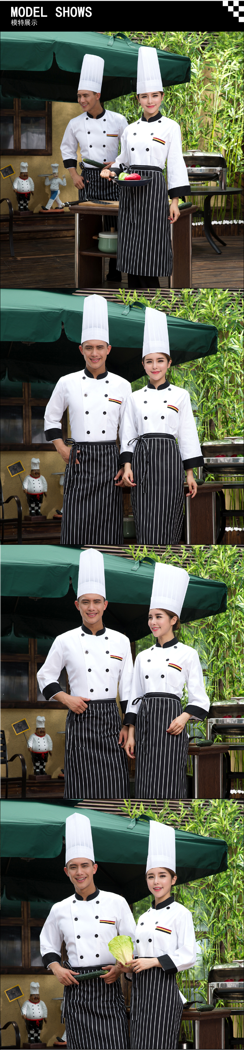 Uniforme de cuisinier - Ref 1910309 Image 9