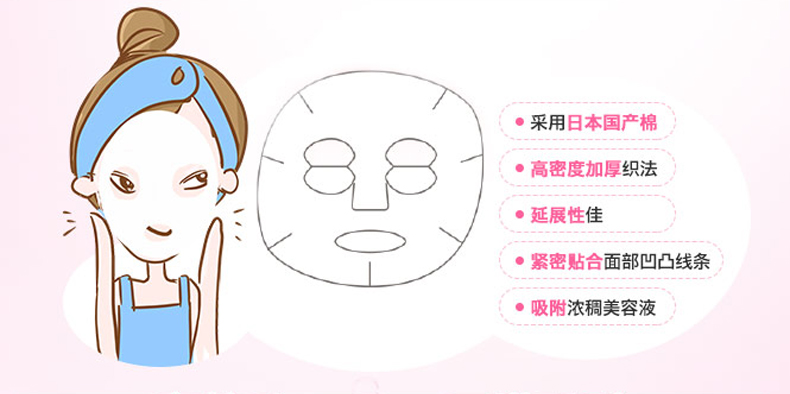 Mặt nạ dưỡng da Kose Baby Baby Daily Daily 7 Piece Hyaluronic Acid Moisturising Repair First Aid Mask Nhật Bản - Mặt nạ mặt nạ 24k goldzan