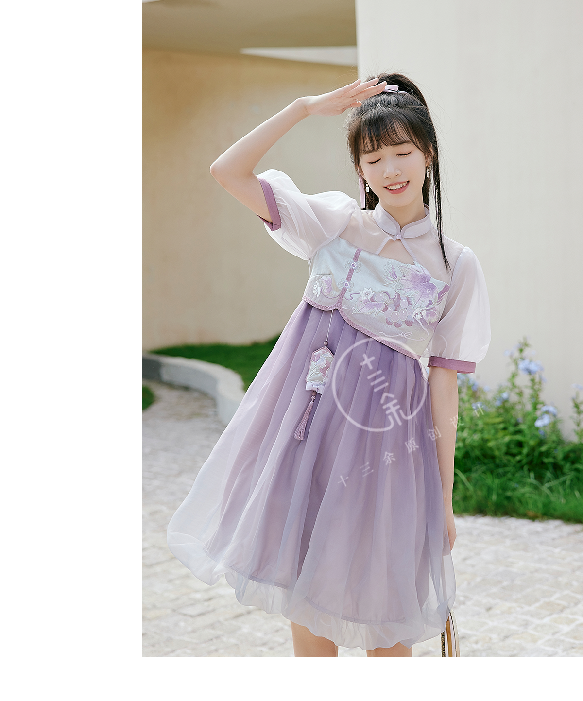 刺繍漢服 中華服 チャイナ服 撮影 演奏会 花火会 パーティー