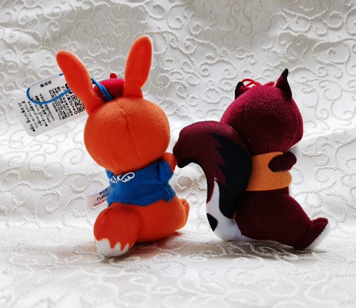 Японский плюшевый кролик, игрушка, подвеска