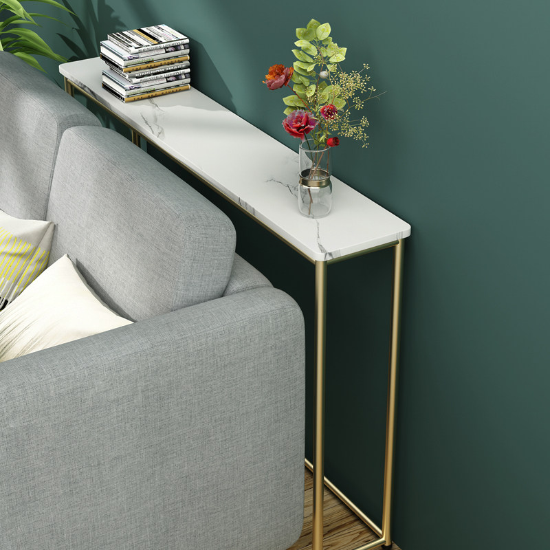 Bedside bedside cupboards strip shelving rack leaning against wall narrow edge slit nip containing layer shelf sofa rear frame