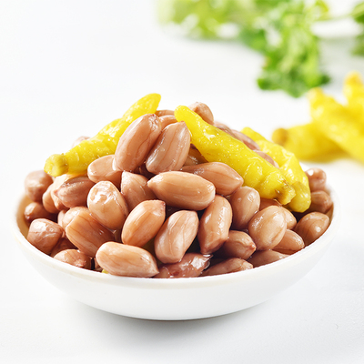 香辣传奇泡椒花生米散装山椒辣味休闲零食水煮花生剁椒下酒菜