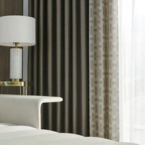 High precision light luxury Nordic simple mosaic curtain shading insulation sunscreen living room bedroom 2020 new customization