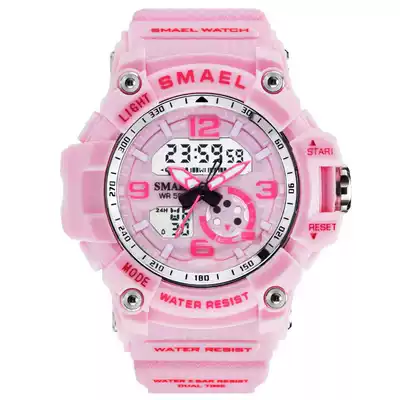 New children outdoor waterproof shockproof electronic watch multi-function ladies student fashion Sports small camping watch