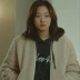 Nàng tiên cử tạ truyền hình Hàn Quốc Kim Bok-joo, Nam Joo, Kinh thánh He-Li, cùng áo khoác len cừu, đồng phục bóng chày, áo khoác, nam và nữ - Đồng phục bóng chày