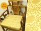 Trung Quốc gỗ gụ sofa đệm retro ăn ghế đệm gỗ rắn Tai Shi ghế vòng tròn ghế sĩ quan ghế đệm Luohan nệm tùy chỉnh