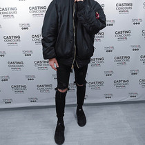 Represent wreck knife cut FOG high street hole 19 wash do old casual trousers men and women Tide brand jeans