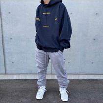 KANYE KANYE JESUS IS KING album west trend loose slogan hoodie hoodie tide