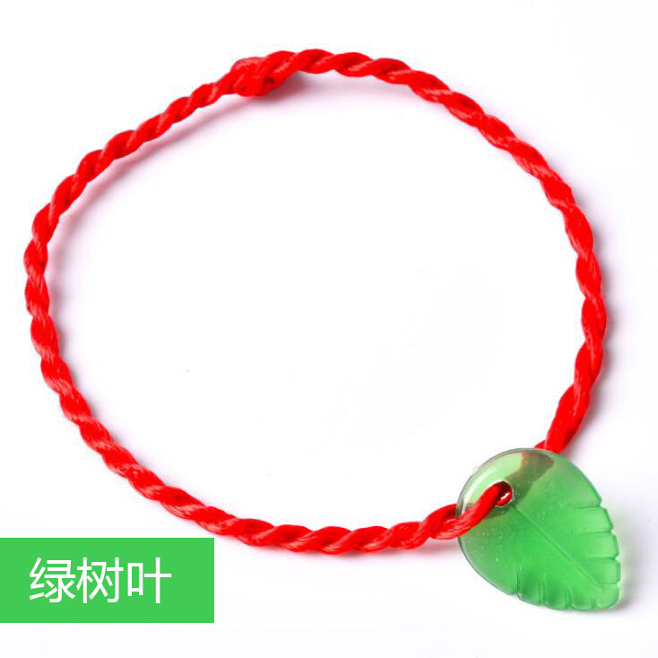 Cuộc sống thủ công tinh khiết dây đỏ vòng tay thời trang nam nữ vòng tay dây thừng trẻ em ác linh hồn an toàn đôi vòng đeo tay vòng vàng 18k