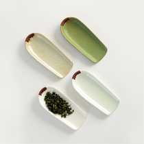 Jingdezhen hand-woven ceramic tea tea tea Lotus ceramic tea tray tea shovel pottery tea tea ceremony spare parts