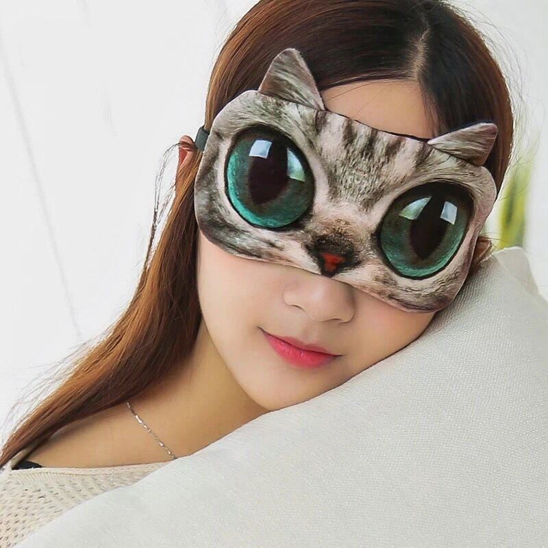 Adult Cartoon Patron Blindfold Sleep Ice Bag Shade Sleeping for Breathable Cartoon Women's Spring Summer Cute Children