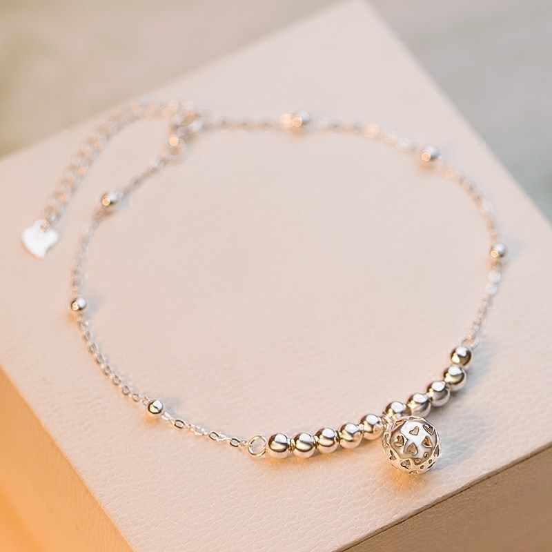 Bracelet de cheville Femme en Argenterie - Ref 3104934 Image 1