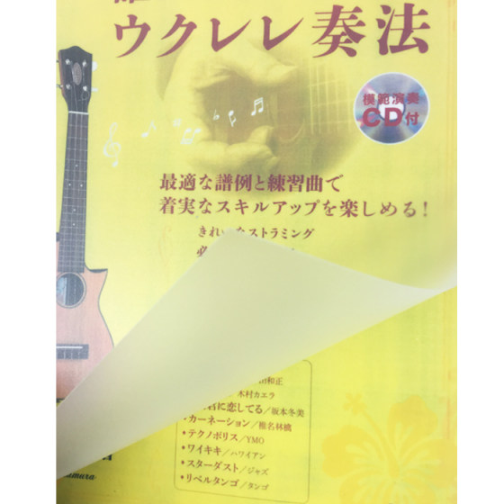 나카무라 타카시의 핑거스타일 우쿨렐레 연주 기술 고급 지도 우쿨렐레 핑거스타일 탭