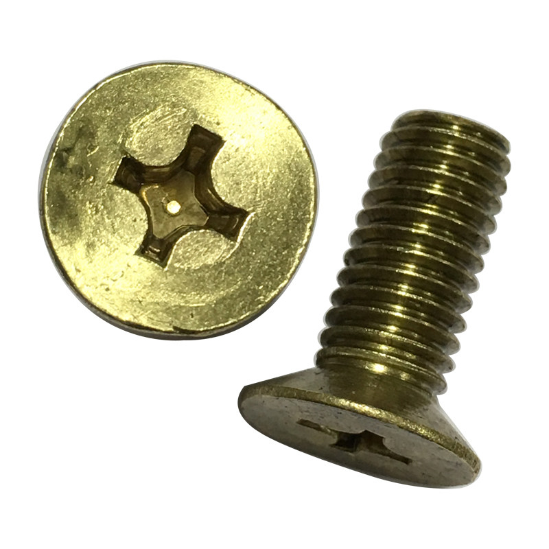 M6 M8 countersunk head screw copper screw Phillips screw flat head screw machine tooth screw pure copper screw KM