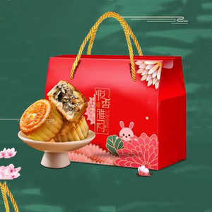 精品礼盒！中秋送礼月饼8饼4味