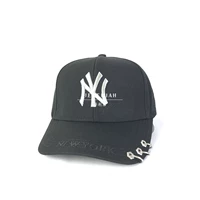 MLB quầy trong nước 18 mùa thu và mùa đông NY Yankee vòng thép thời trang màu đen mũ lưỡi trai uốn cong 12800 12853 - Bóng chày 	mũ bảo hiểm bóng chày	