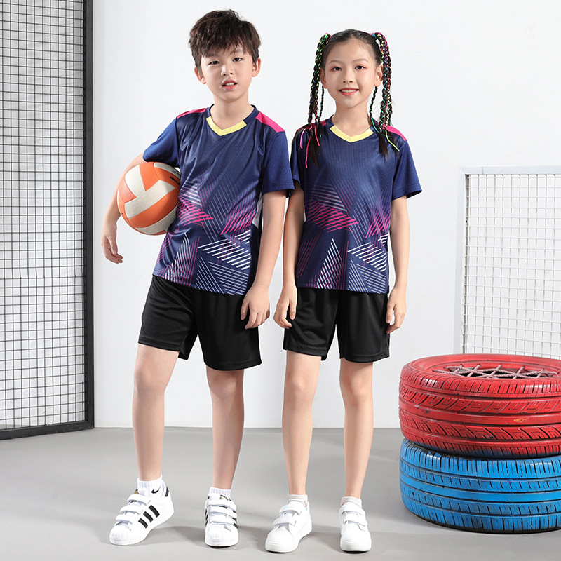 Tailor Made Children Badminton Suit Boys Sports Training Table Tennis Booking Team Uniforms Girls Short Sleeve Speed Jersey-Taobao