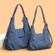 Cross-Border Lightweight Multi-Functional Large-Capacity Shoulder Bag for Women New Style Simple Casual Commuting Tote Bag Backpack