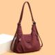 Cross-Border Lightweight Multi-Functional Large-Capacity Shoulder Bag for Women New Style Simple Casual Commuting Tote Bag Backpack