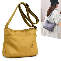 Oxford Cloth Crossbody Shoulder Bag for Women 2025 New Casual Fashion Nylon Mom Bag Saddle Dumpling Bag