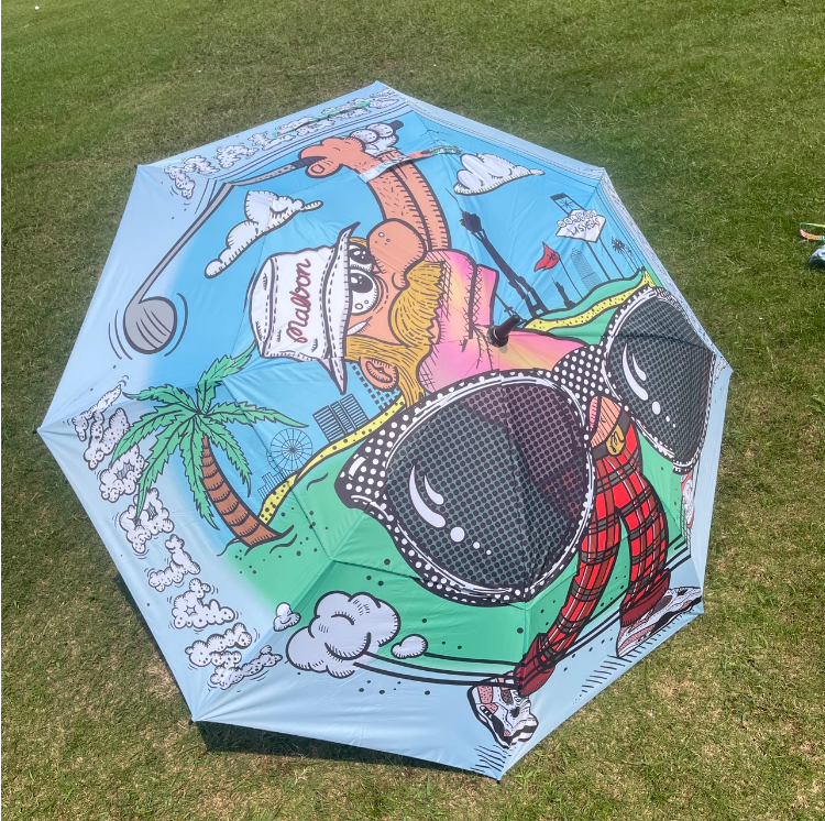 新款 韩国 高尔夫雨伞 户外运动高尔夫雨伞 防嗮遮阳伞 紫外线伞