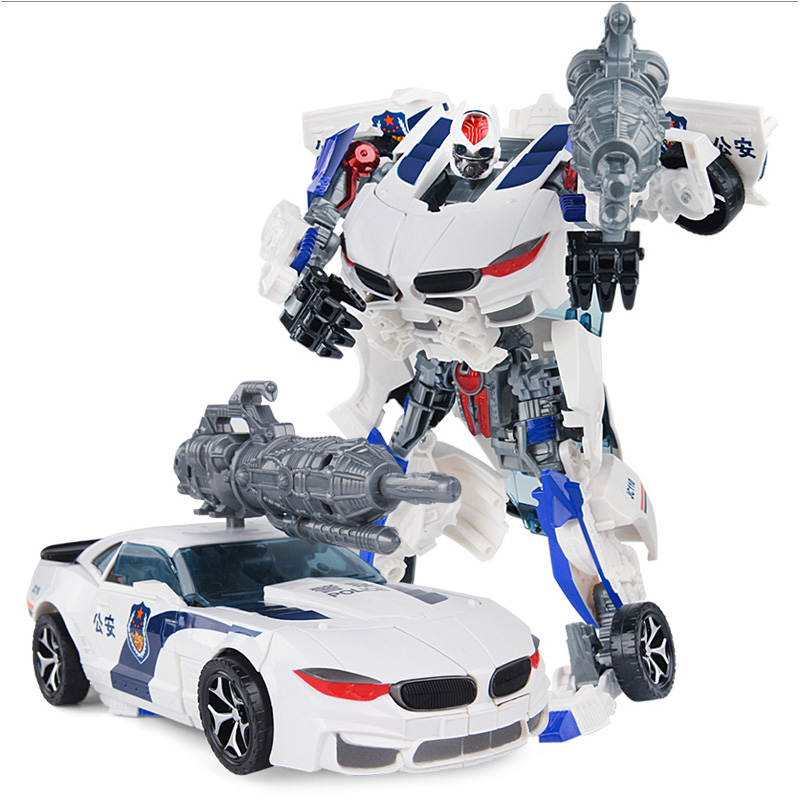 police transformer toy