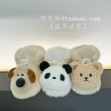 Детская обувь, нескользящая зимняя новая обувь на мягкой подошве, обувь для мальчиков и девочек 0-1 года, детская обувь с мягкой подошвой и мехом, не падающая