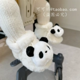 Детская обувь, нескользящая зимняя новая обувь на мягкой подошве, обувь для мальчиков и девочек 0-1 года, детская обувь с мягкой подошвой и мехом, не падающая