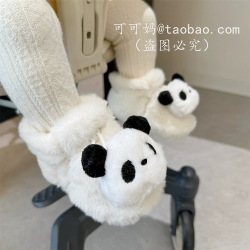 Детские нескользящие зимние мультяшные туфли подходит для мужчин и женщин для девочек, мягкая подошва, 0-1 лет