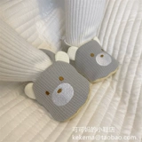 Дети весны и осень мягкая базовая одиночная обувь 3-6-9-12 ежемесячные мужчины и женщины, ребенок, сломанные туфли, борьба с сальими внутри обуви