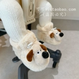 Детская обувь, нескользящая зимняя новая обувь на мягкой подошве, обувь для мальчиков и девочек 0-1 года, детская обувь с мягкой подошвой и мехом, не падающая