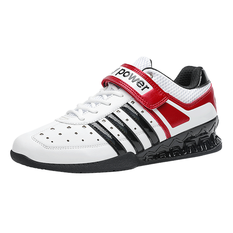 Deep Squatting Shoes Men Weightlifting Shoes Professional Indoor Fitness Sneakers Comprehensive Training Shoes Power Lift Hard Pull Shoes