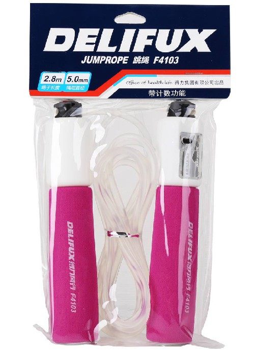 Able 4103 count Jump Rope Movement Rubber Rope Skipping Rope Student Meet Test Jump Rope Electronic Count