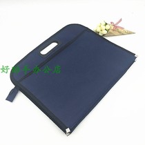 Jaggia double zipper oxford cloth handbag Jaggia B2030 File bag Handmade briefcase zipped cloth bag